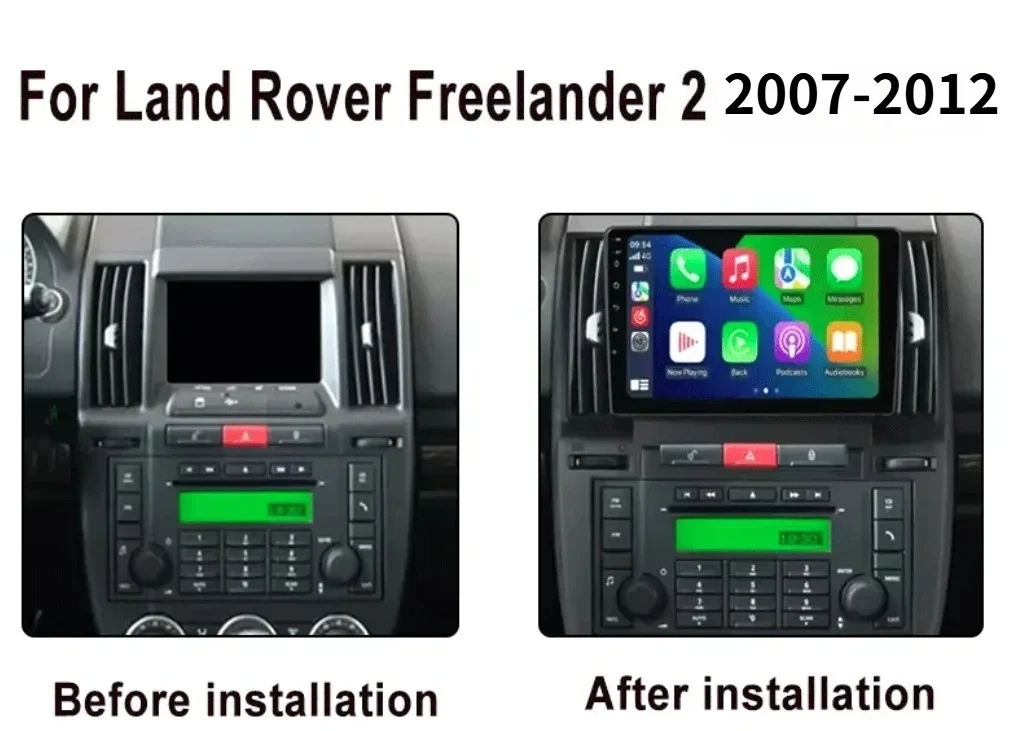 

9 Inch Android 13.0 2GB+32GB for Land Rover Freelander 2 LR2 2007-2012 Car GPS Navigation Multimedia Player Radio Tape Head Unit