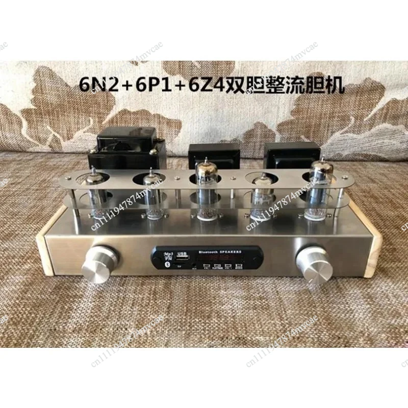 6N2 6P1 Luxury Tube Amplifier Fever Kit, High Frequency Transparent, Medium Frequency Round