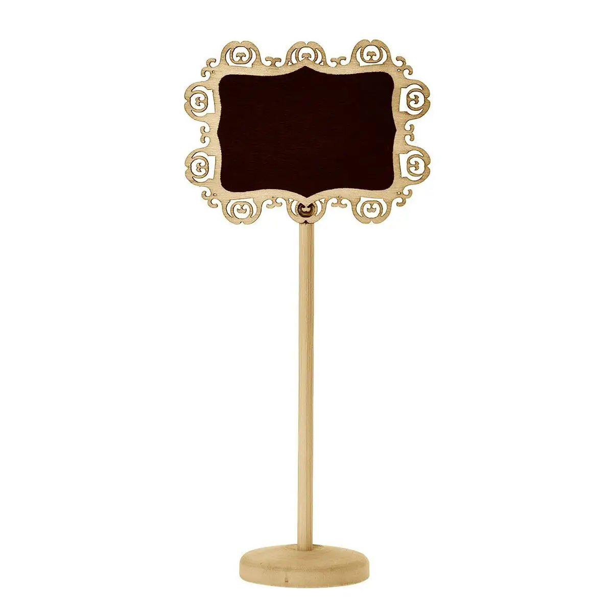 10pcs Mini Blackboard Vertical Message Small Chalkboards Signs Stand Base Removable Wooden Christmas Weddings Kids Crafts Buffet