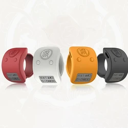 Mini Digital LCD Rechargeable Silent Finger Counter 6 Channels Digital Clicker with LED for Prayer Knitting Sports Gift