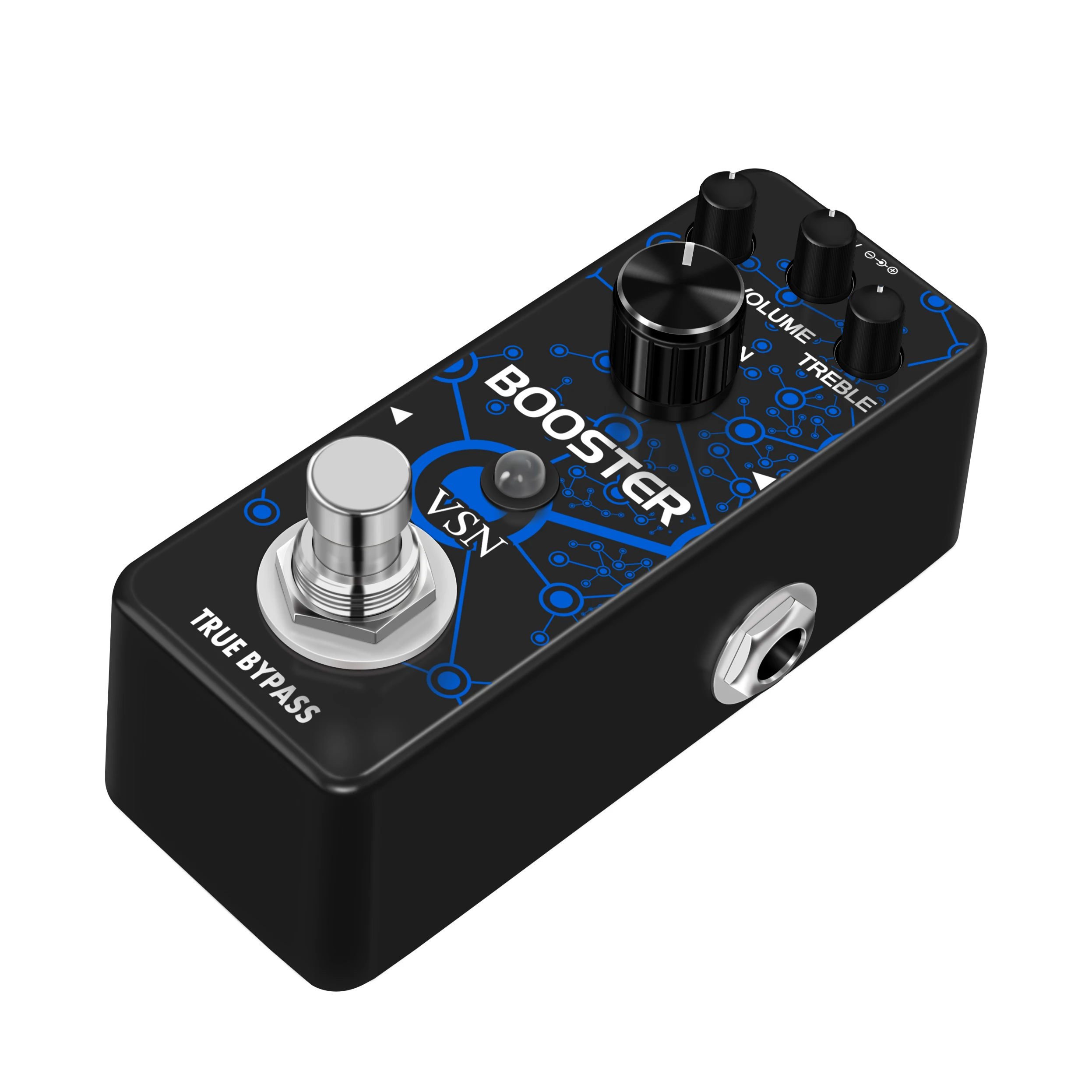 VSN Boost Guitar Effect Pedal Micro Clean Boost Pedal for Electric Guitar Pure Clean Mini Boost Pedals True Bypass