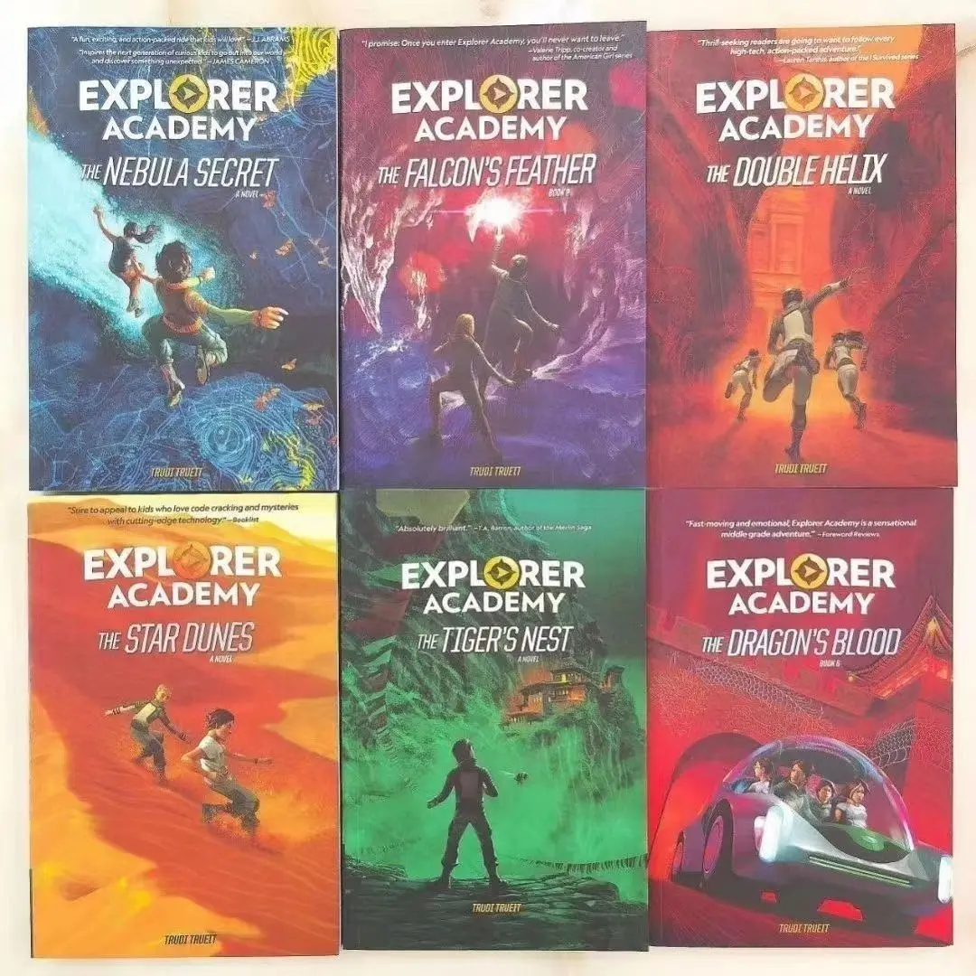 Enrich Your Child's Vocabulary and Imagination: Explorer Academy Audiobooks - Complete Set of 6 Books (English)