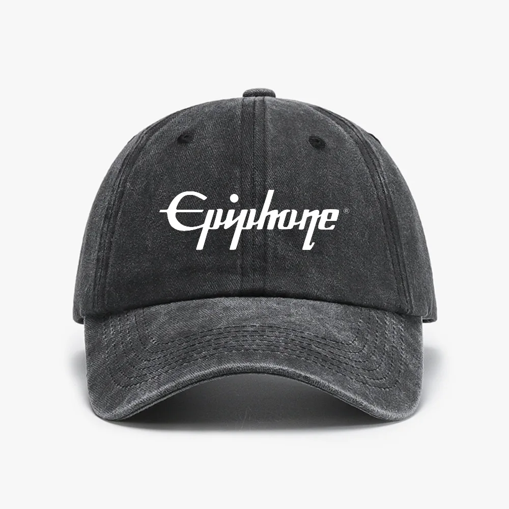 

Popular Epiphone Guitars Unisex Baseball Cap Fashion Guitar Lover Hat Men Women Adjustable soft top cowboy hat