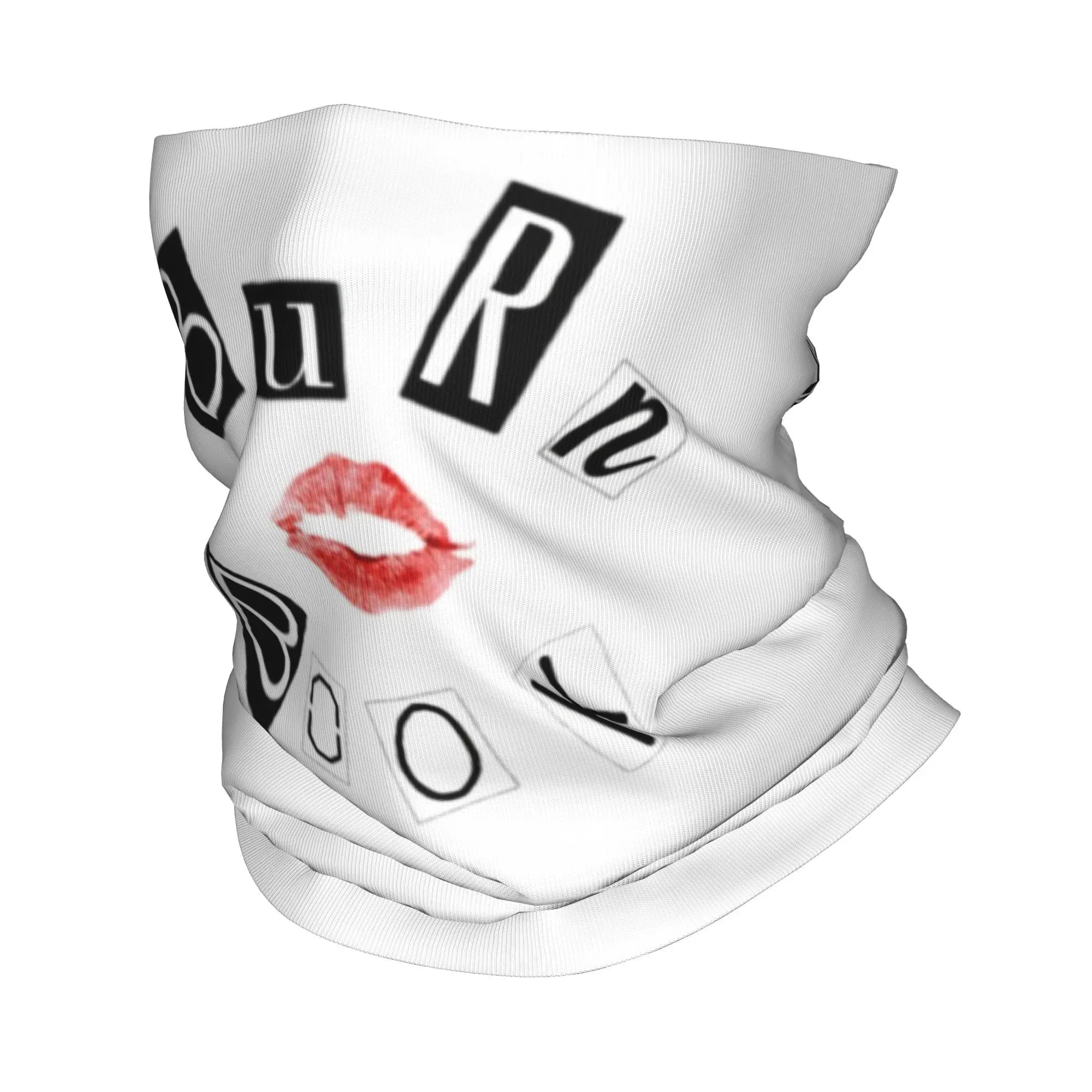 

Бандана для шеи Burn Book, волшебный шарф с принтом, теплая маска для лица, бег, унисекс, для взрослых, всесезонный