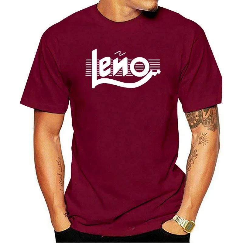 

Camiseta Leno Rosendo Logo Negra Hombre tall100 Algodon T Shirt