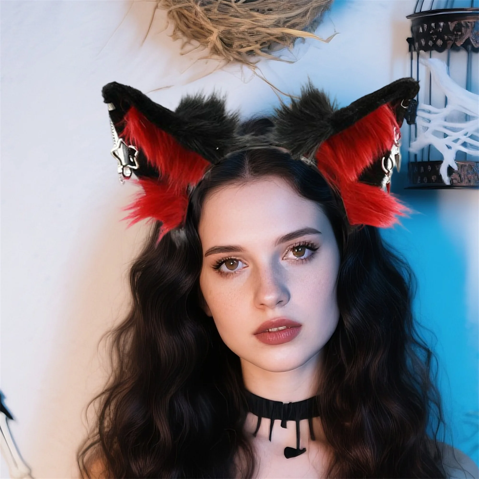 Bandeau en corne de licorne pour enfants, avec oreilles et fleurs scintillantes, pour déguisement magique d'halloween, déguisement de fête et Cosplay