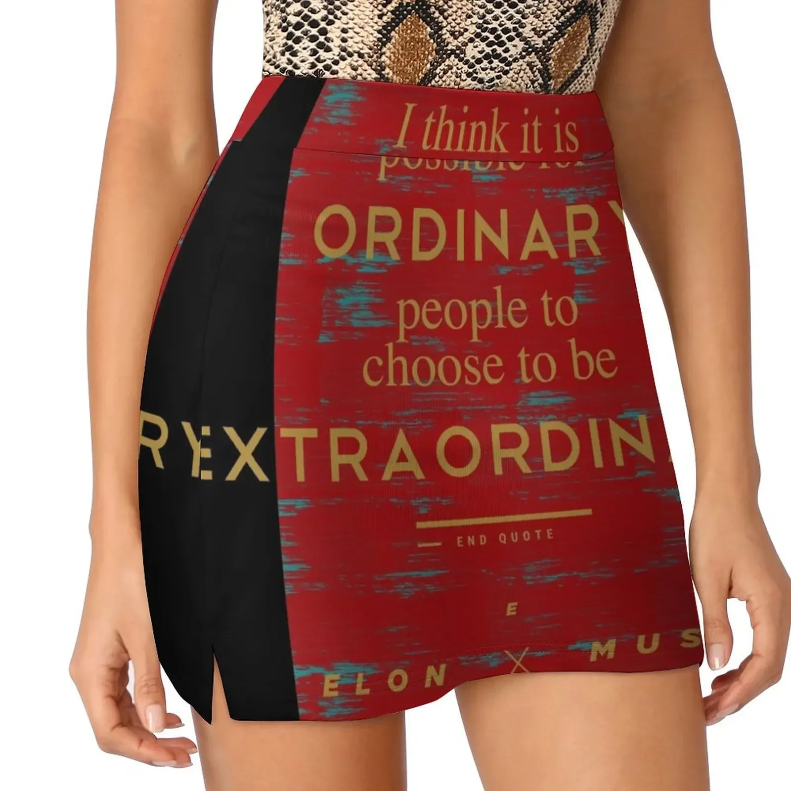 

Quotes from: Elon Musk on Extraordinary Stickers, T-shirts and Gifts Mini Skirt korean style skirt micro mini skirt extreme