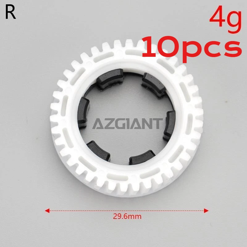 

AZGIANT Car Mirror Rearview Motor Plastics Metal Worm Gear Auto Hoop 10pcs Side Rear View Folding Mirrors Hoops