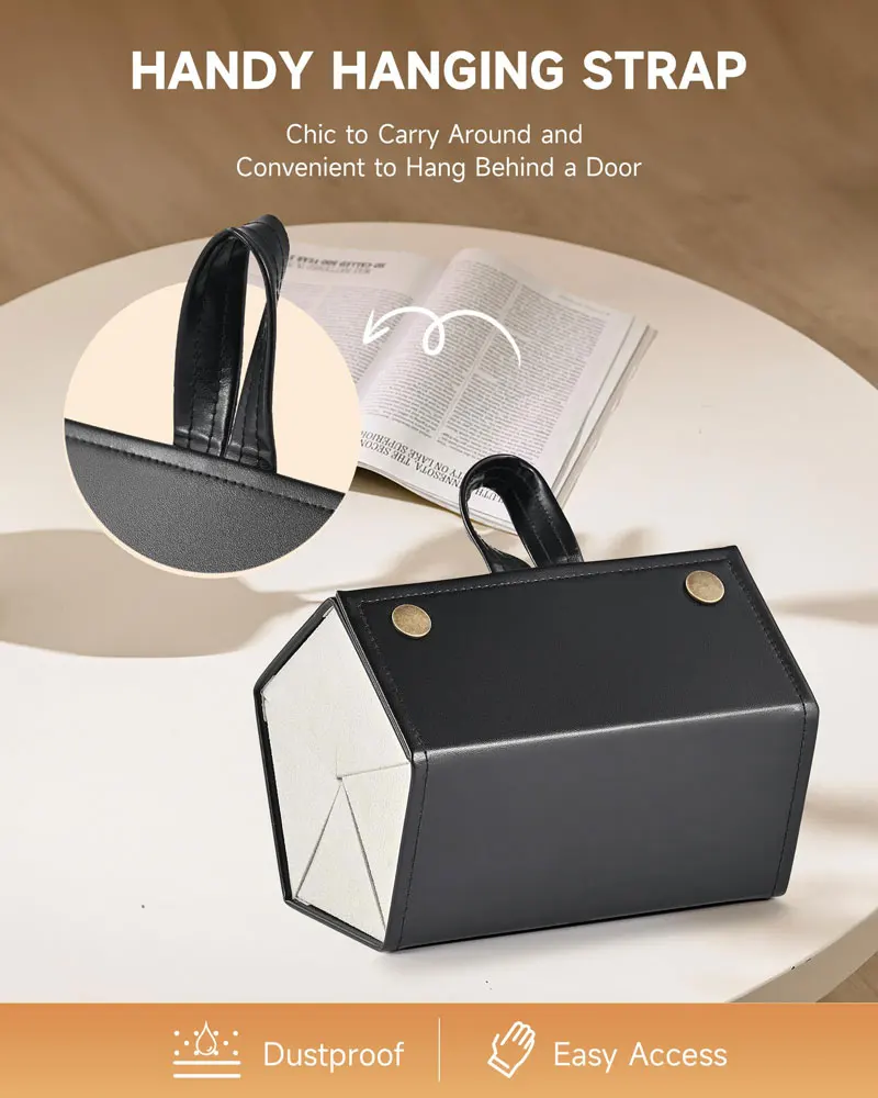 Travel Sunglasses Organizer 5 Slots Foldable Travel Sunglass Case Multiple Pairs Portable Eyeglasses Holder Glasses Storage Box