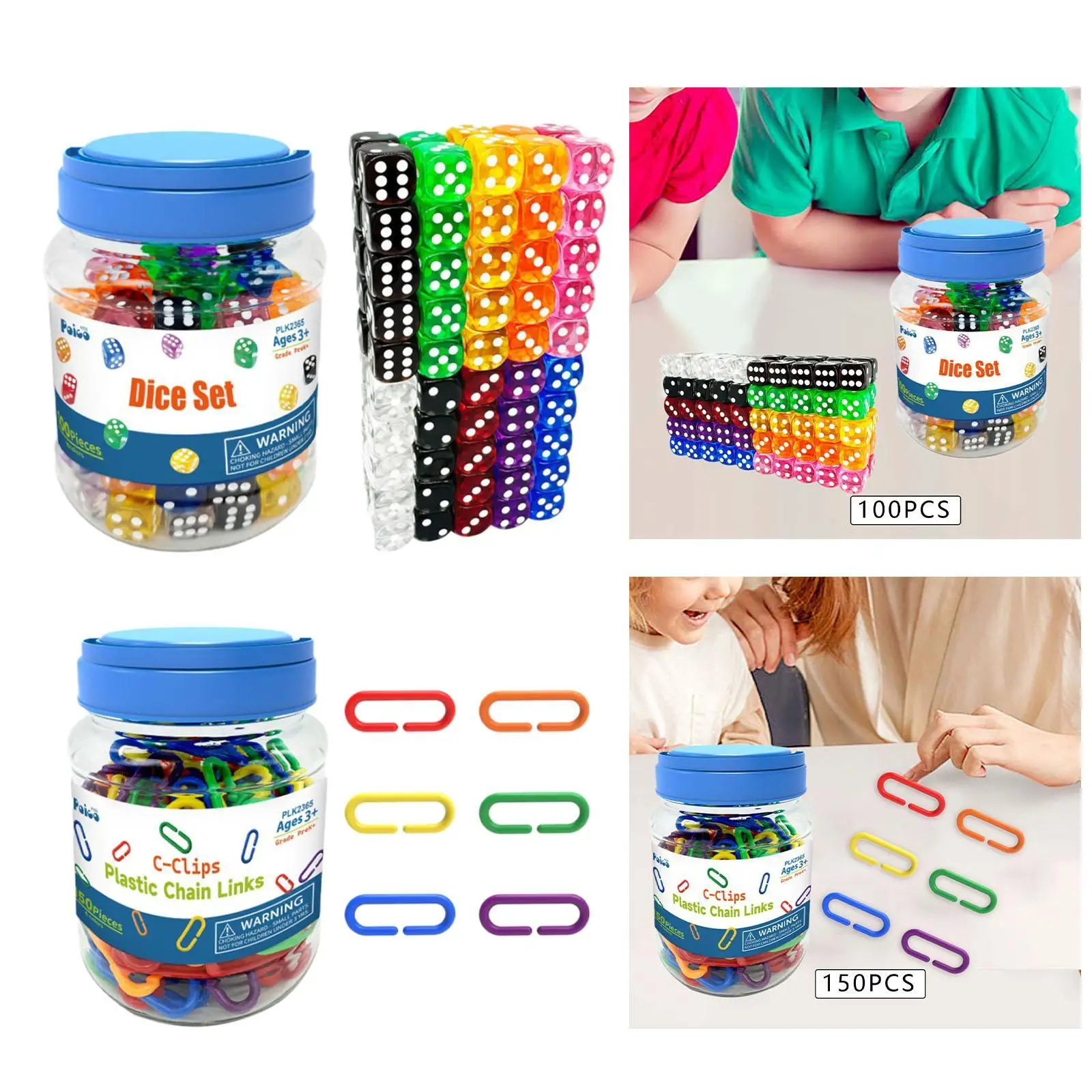 Learning Resource Toys Educational Toy with Storage Jar for Gift Travel Home