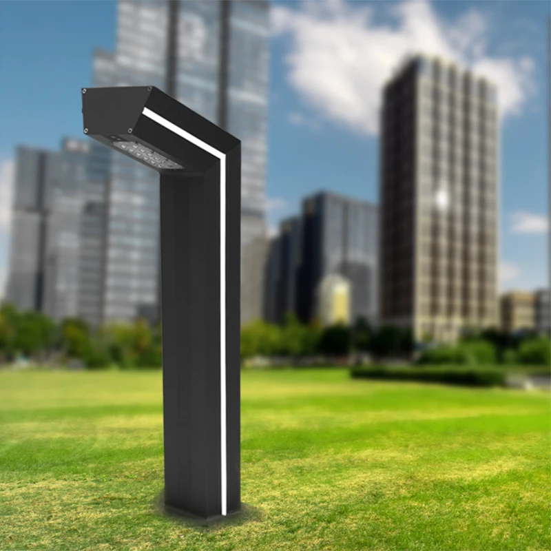 Neues Aluminium profil LED Solar Rasen Licht Outdoor Garten Solar Rasens ystem Boot Licht