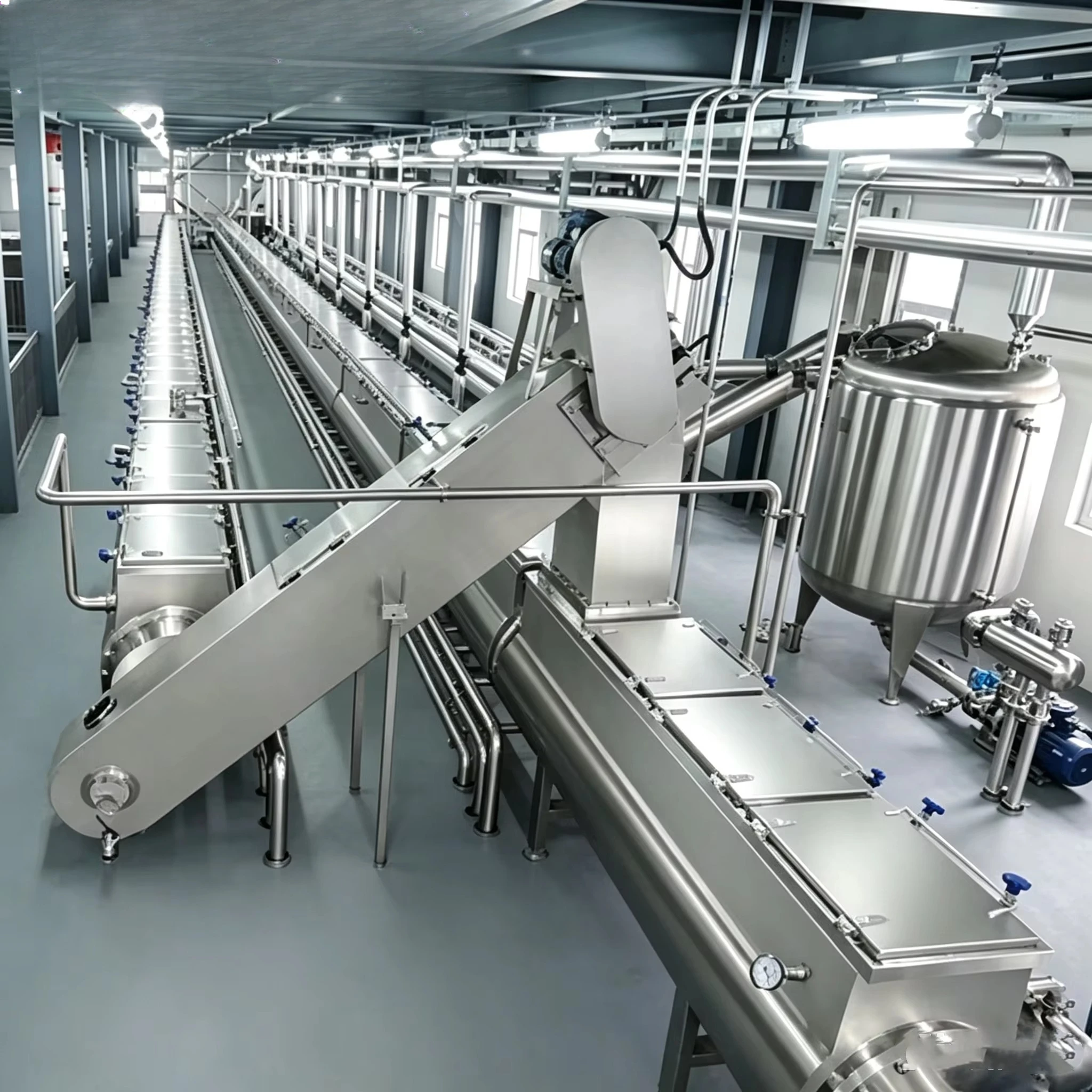 Energy Saving Continuous Countercurrent Extraction Equipment for Honeysuckle Flower Natural Chinese Herbal Extraction