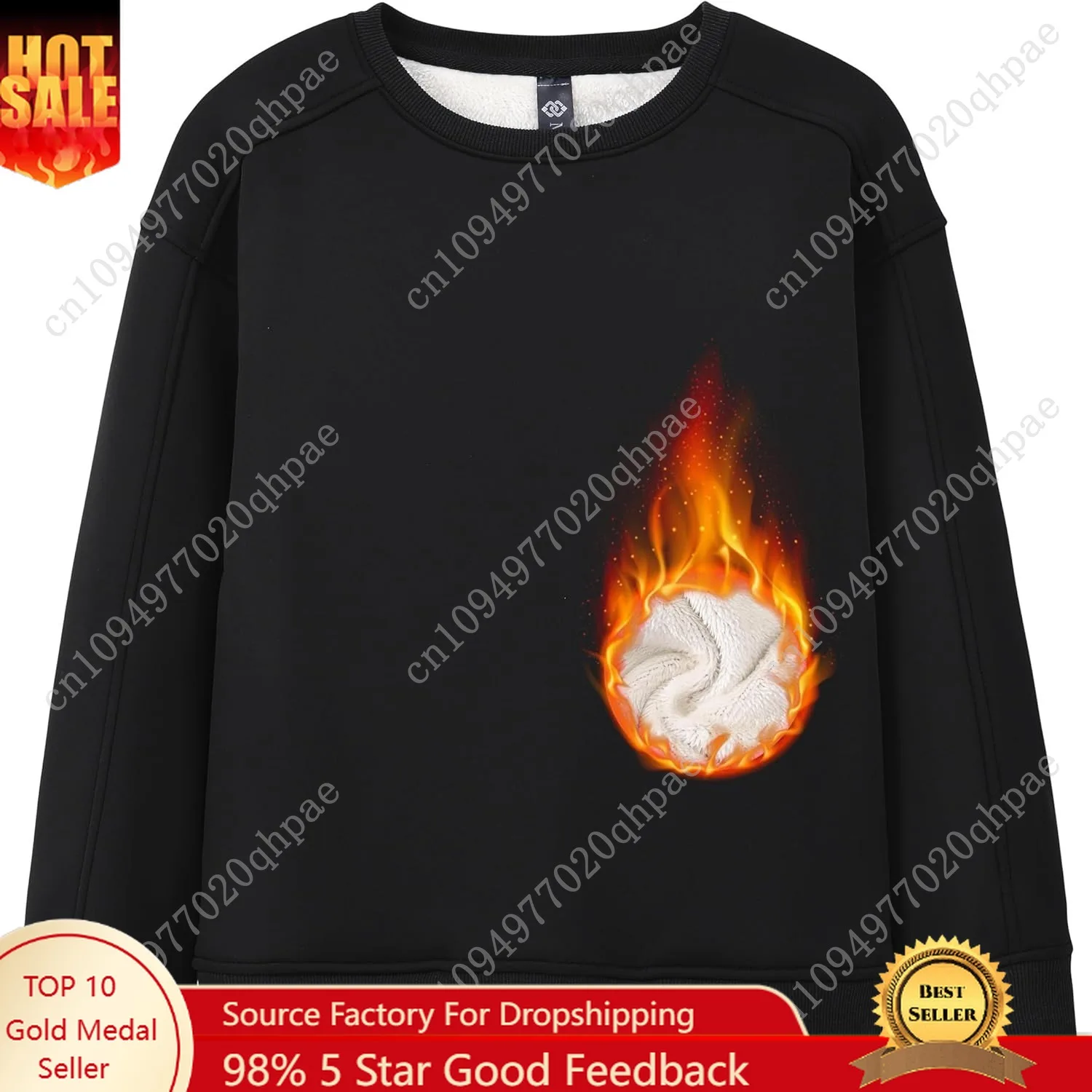 للجنسين الصبي شتاء دافئ شيربا اصطف Crewneck البلوز البلوز الصوف بلوزات الموضة عادية