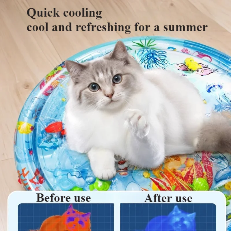 Katzen matte Kühlung Sommer Pad Matte für Hunde Katzen decke Sofa atmungsaktiv Haustier Hunde bett Sommer wasch bar für kleine mittelgroße Hunde Auto