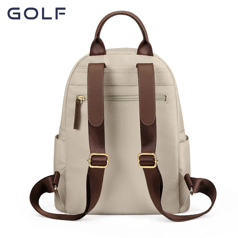 GOLF backpack for women, lightweight and large capacity student backpack, casual and fashionable travel backpack