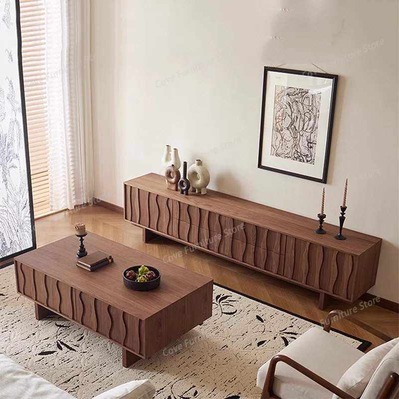 

Wood Designer Tv Stands Living Room Modern Display Luxury Drawers Tv Table Storage Organizer Muebles Para Tv Home Furniture