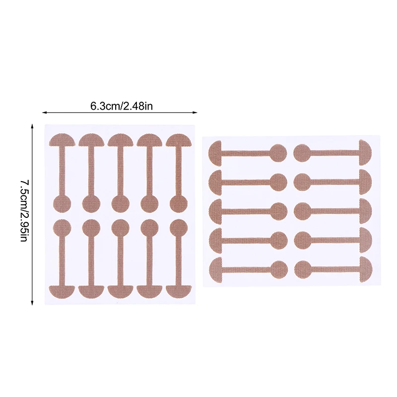 สติกเกอร์ลดปีกจมูก – แผ่นปิดจมูกแบบใสสำหรับการปรับรูปจมูกแบบไม่ต้องผ่าตัดและปรับรูปหน้า
