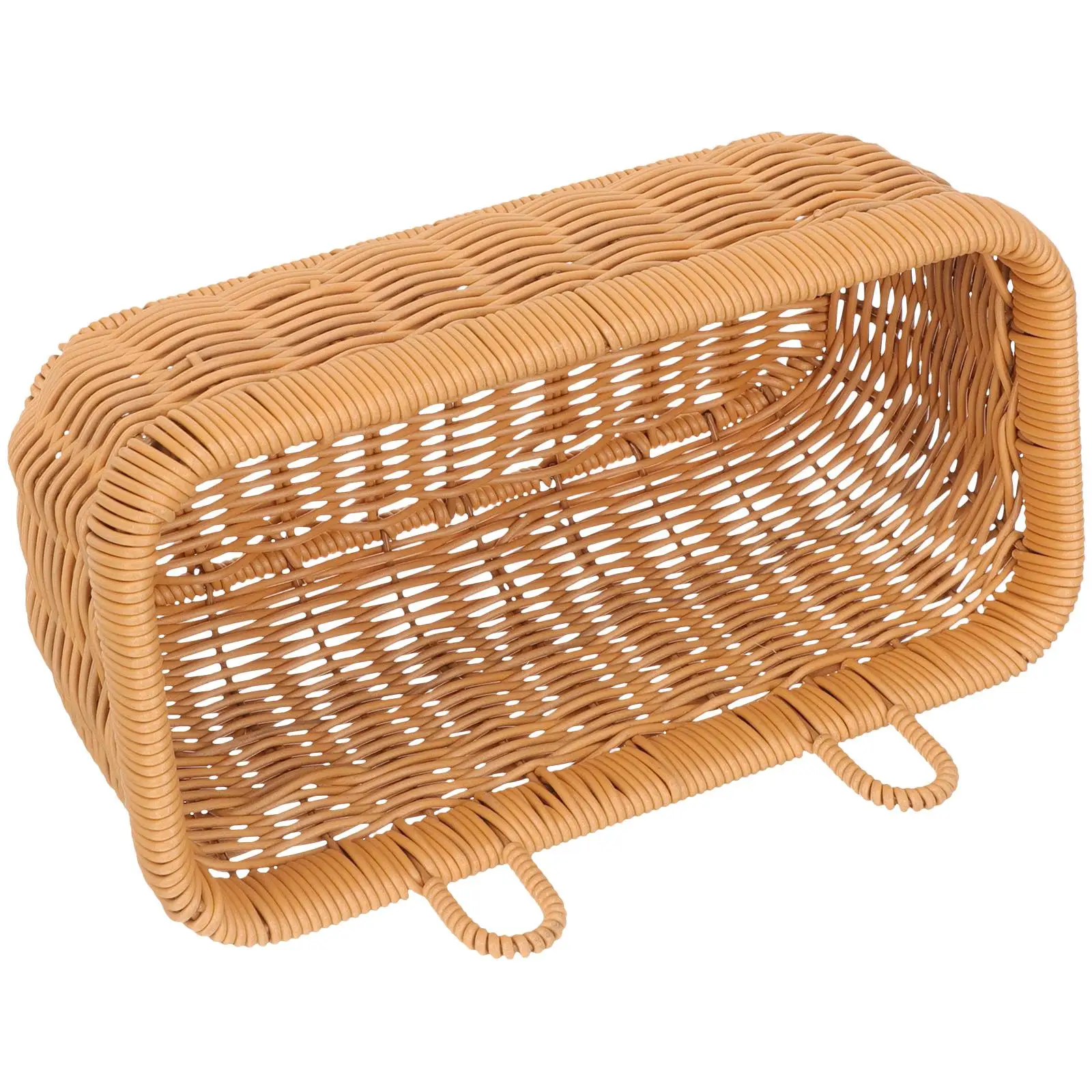 

Large Ginger Garlic Storage Basket Brown Hanging Wall Woven Kitchen Vegetable Fruits Eggs Container Home Sundries ganizer