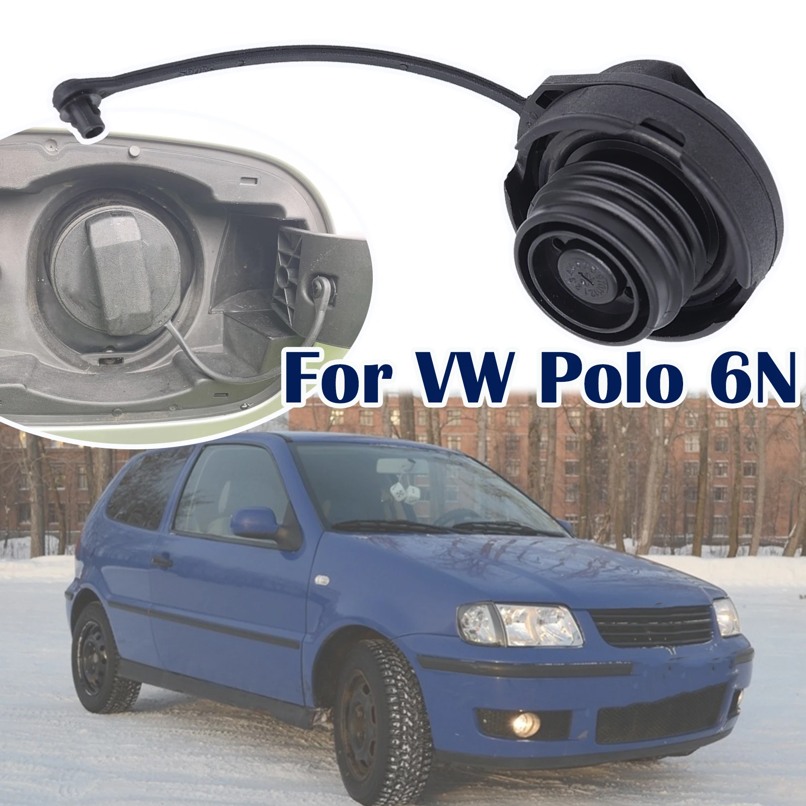 

Fuel Oil Tank Inner Cover Plug For VW Polo 6N 9N 6R Petrol Diesel Cap Lid Gas Filler Support Retaining Strap Cord Rope Tether