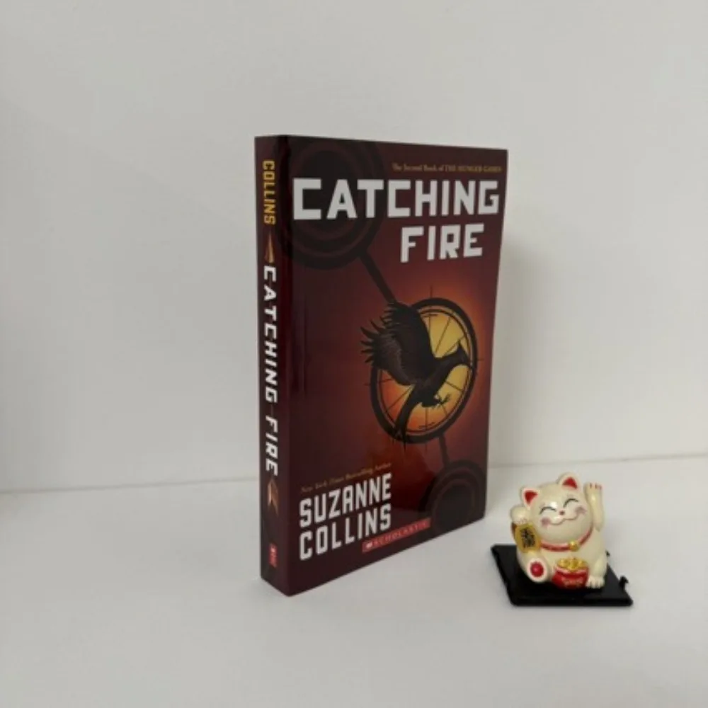 The Hunger Games: Catching Fire By Suzanne Collins | Dystopian YA Novel 75th Quarter Quell Revolution Begins Book 2 in Trilogy