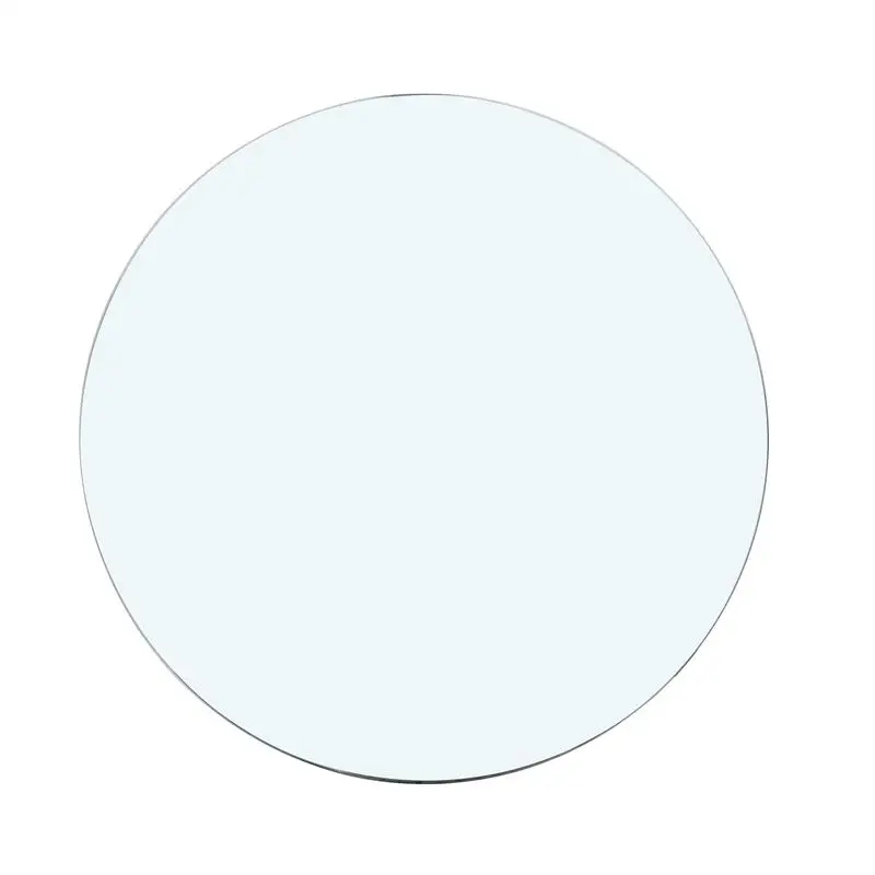 سطح طاولة مستدير من الزجاج المقسى بسمك 35.4 بوصة 3/8 بوصة