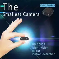 Smallest 1080P HD Mini Camera Invisible Espia Cam Infrared-CUT Night Vision Micro Camcorders Motion Detection DV Video Recorder