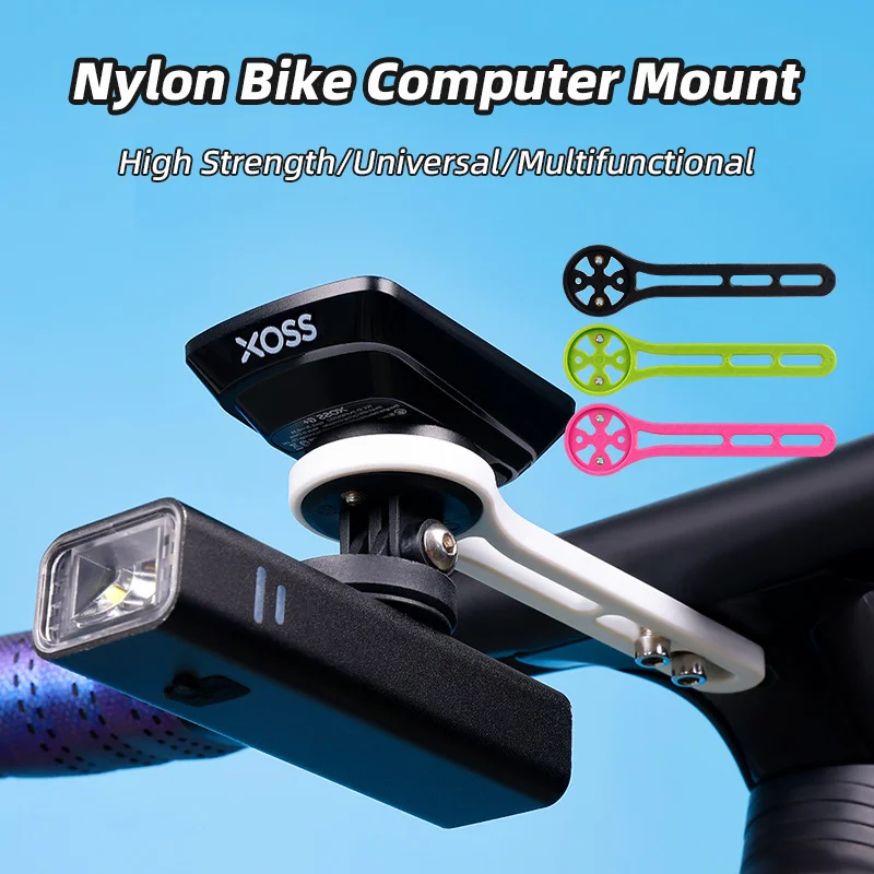 Tragbare Road Fahrrad Tacho Halterung Hohe Festigkeit Nylon Licht Halter Ultraleicht MTB Gopro Halterung Fahrrad Zubehör