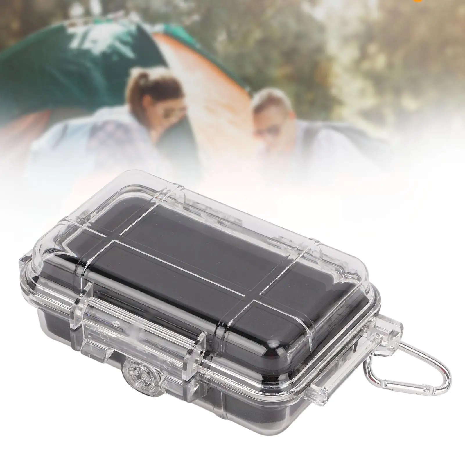 Waterproof Plastic Shockproof Storage Case with Anti-Skid Pad - Impact Resistant Box for camping & for outdoor Activities