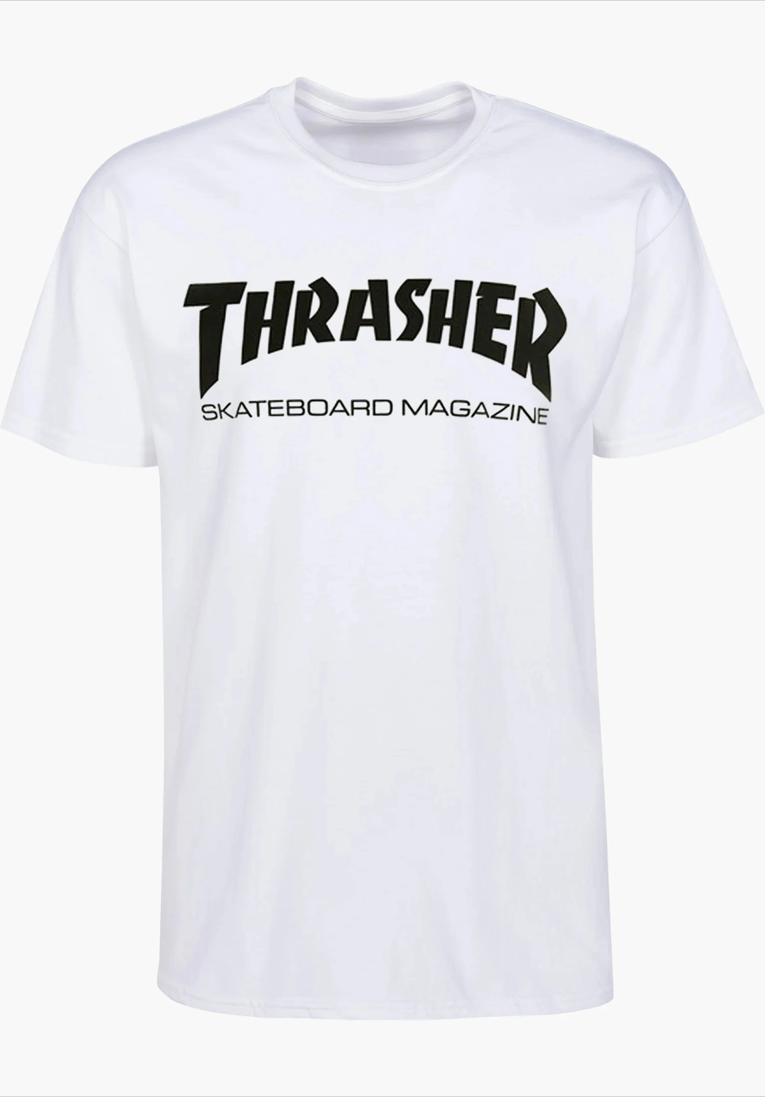 Мужская летняя футболка, топ Y2K, уличный стиль, модный тренд, бренд Thrasher Skate-MagT, футболка больших размеров S-3xlT, топ в стиле ретро
