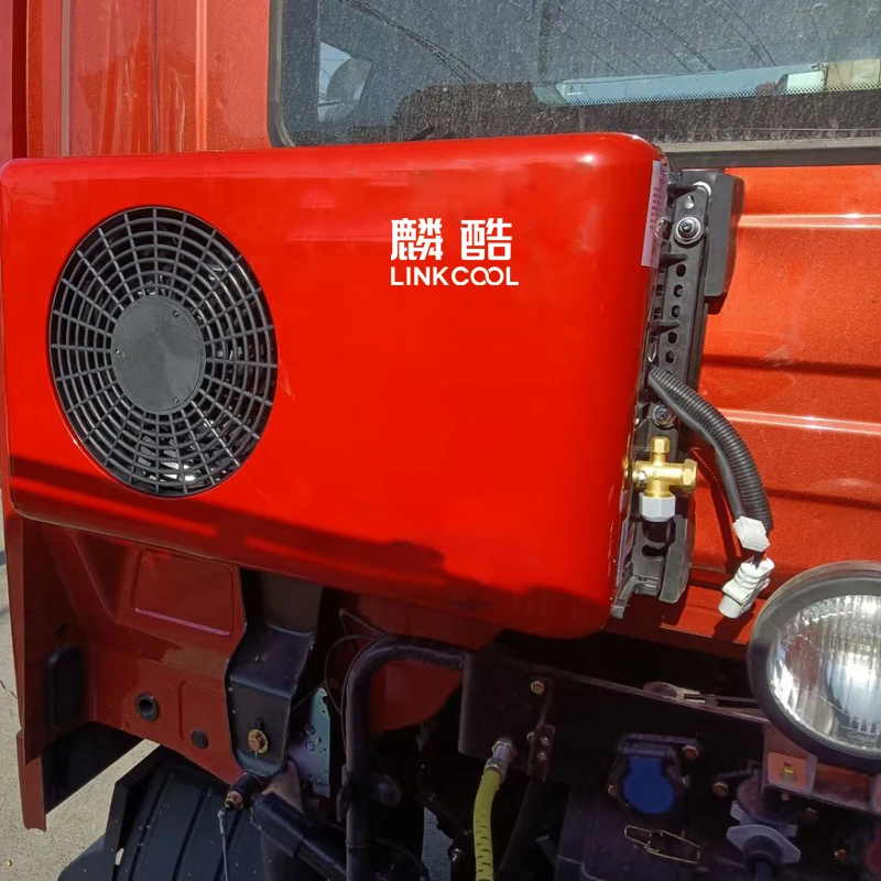 24V Truck Sleeper Battery-Powered 24 Volt Mini Split Parking Air Conditioner New Condition