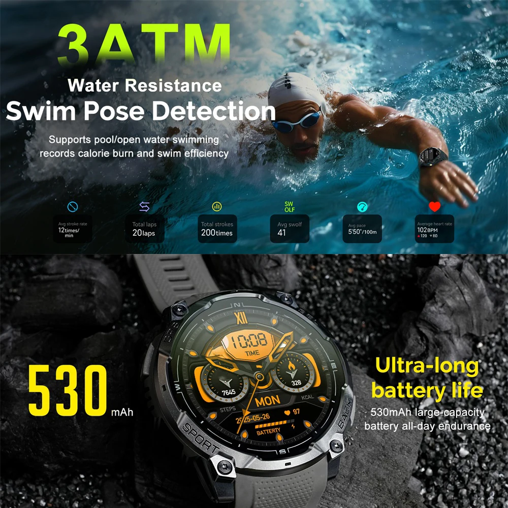 Smartwatch Masculino com Bússo - Smartwatch Watches For Women With Gps avaliação e preço