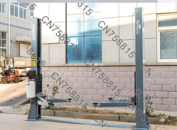 Auto hydraulic double-column lift unilateral unlocking, maintenance vehicle lift repair shop