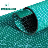 A1 PVC Self-Healing Paper Cutting Mat Heatproof Double-Sided for Quilting Scrapbooking Precision Grid Sewing Craft Tools