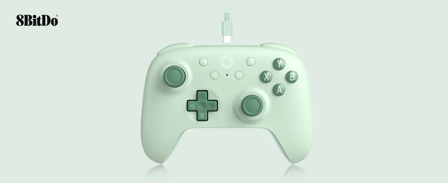 8BitDo Ultimate 2C kabelgebundenes Gamepad, USB-Gamecontroller mit Hall-Effekt-Joystick für PC Windows 10 11 und Android und Raspberry Pi. – Detail 2