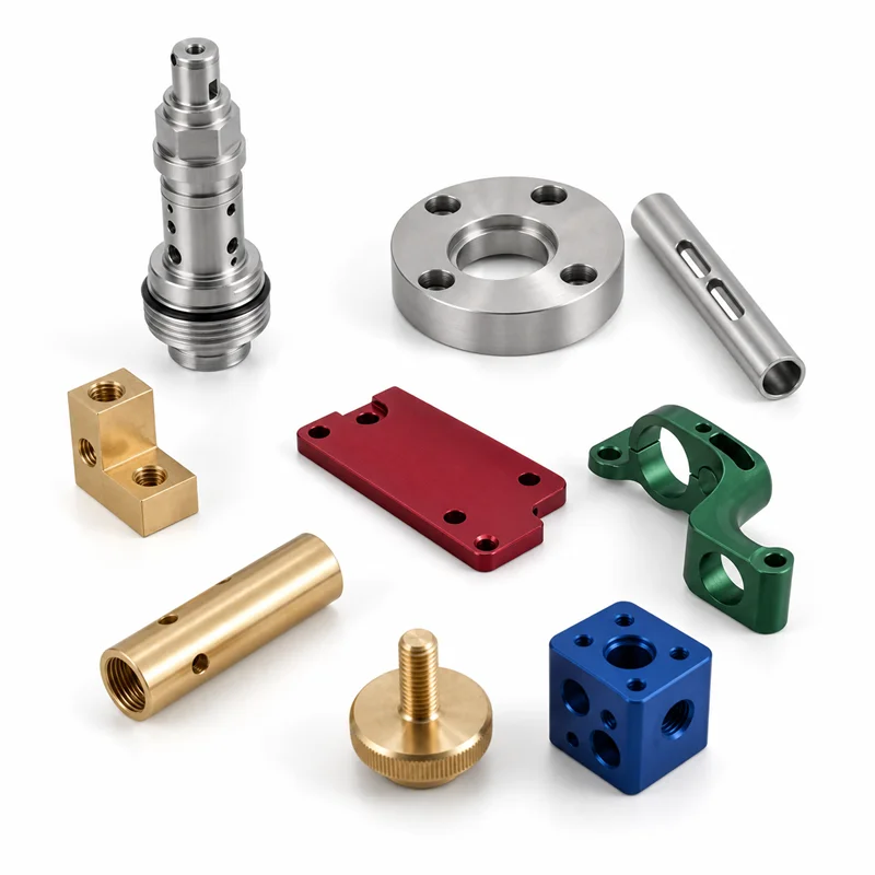 Custom CNC Machining Service High Precision Metal Parts Milling Turning Tapping Aluminum Stainless Steel OEM MOQ 1pc