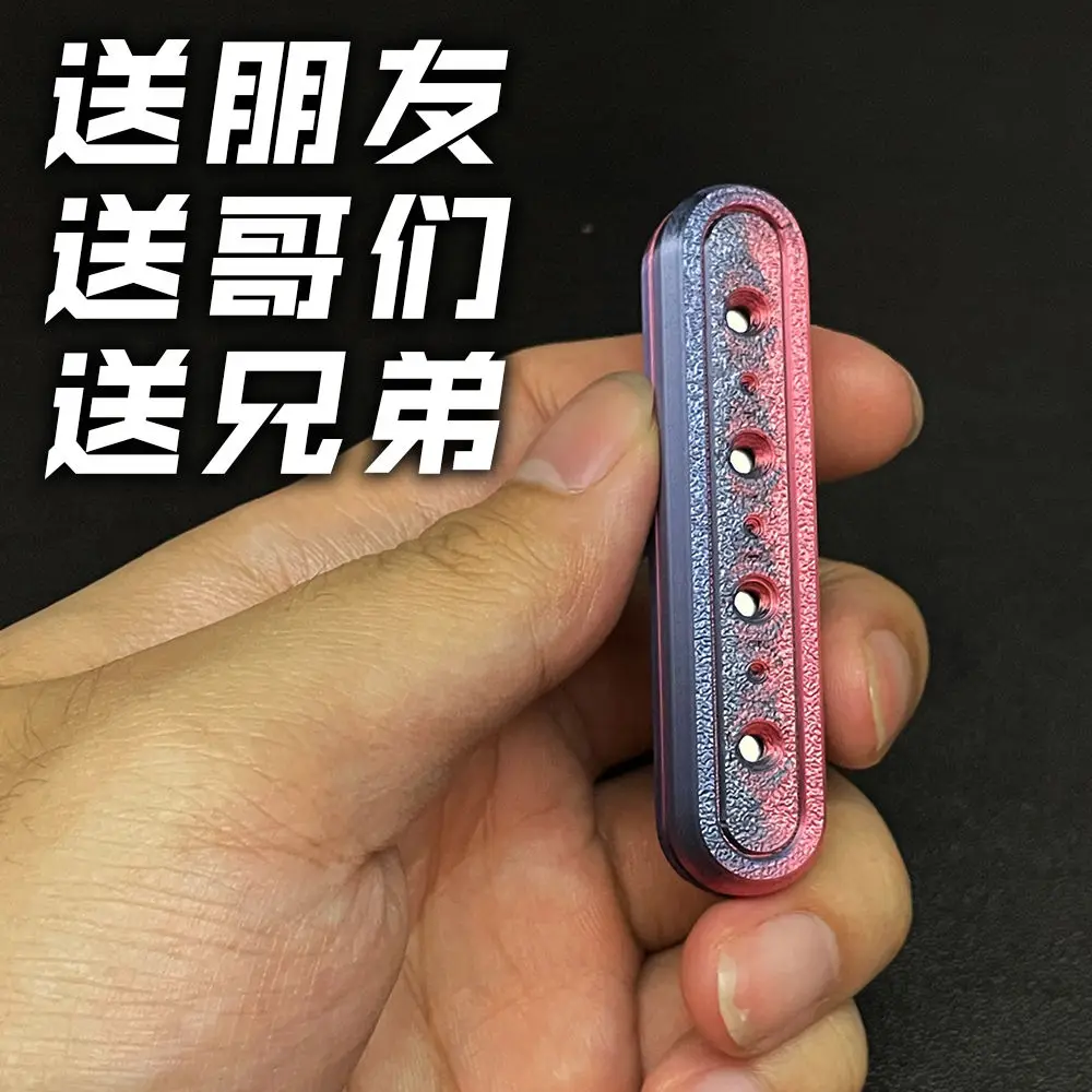 EDC Decompression T1 Push Card Trendy Magnetic Suction Unlimited Push Card Decompression Artifact Pop Coin Fidgets at Office