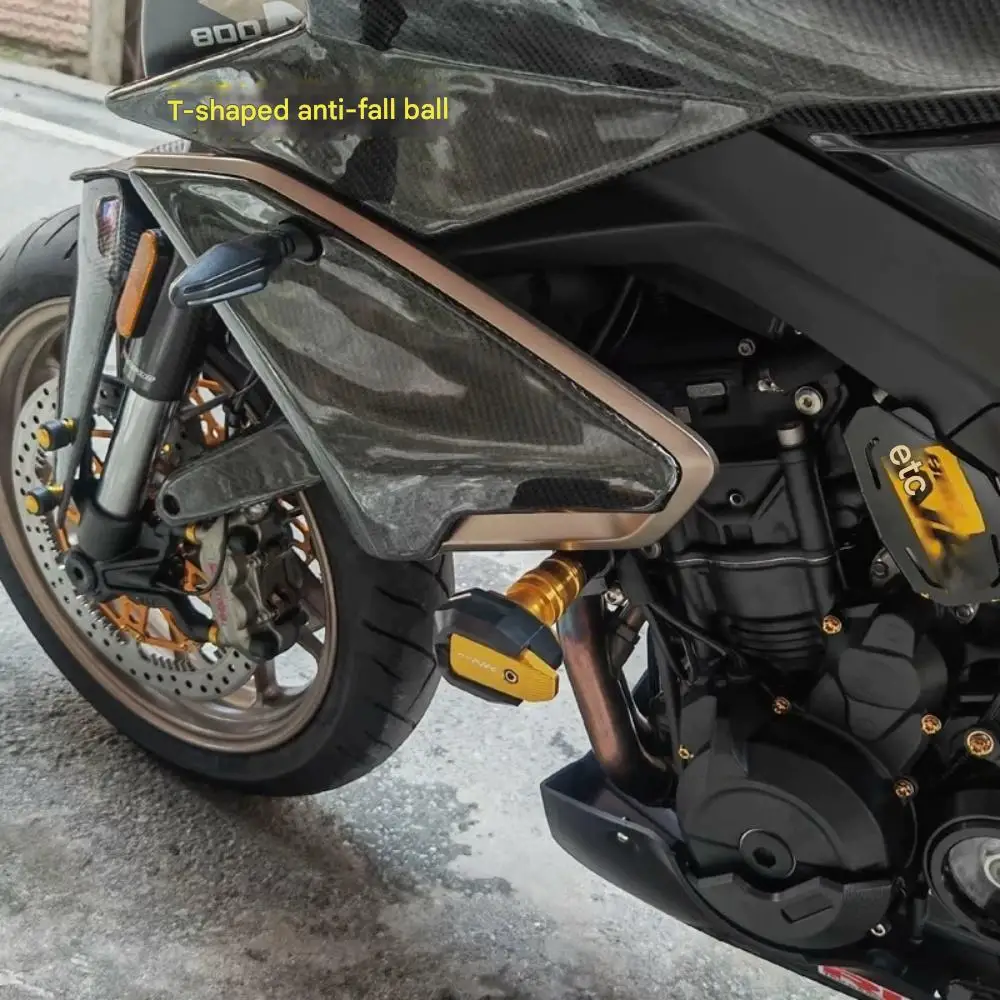ل CFMOTO 800 NK المضادة للسقوط الكرة الجسم الوفير المضادة للسقوط شريط حماية المحرك الملحقات ل cf موتو nk 800 Nk #3