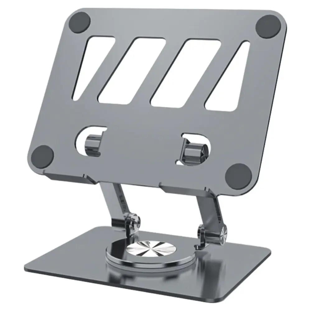 

New 360° Rotatable Tablet Stand Adjustable Metal Tablet Holder Portable Foldable Laptop Bracket for 10-13 inch Laptop Tablet