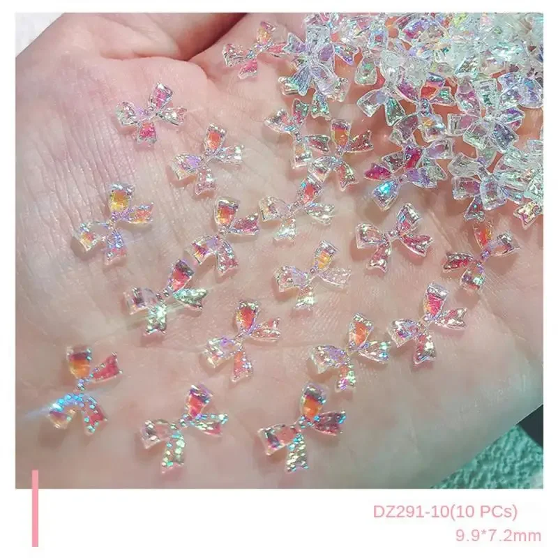 Nail Decoration Attractive Rich And Colorful Wholesale Nail Accessories Nail Art Affordable Bear Design 3d Effects Unique Bow