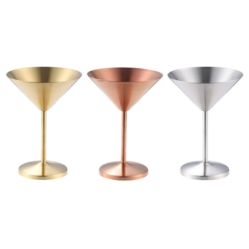 547F Wide Top Metal Drink Cup for Hosting Displays and Beverage Service
