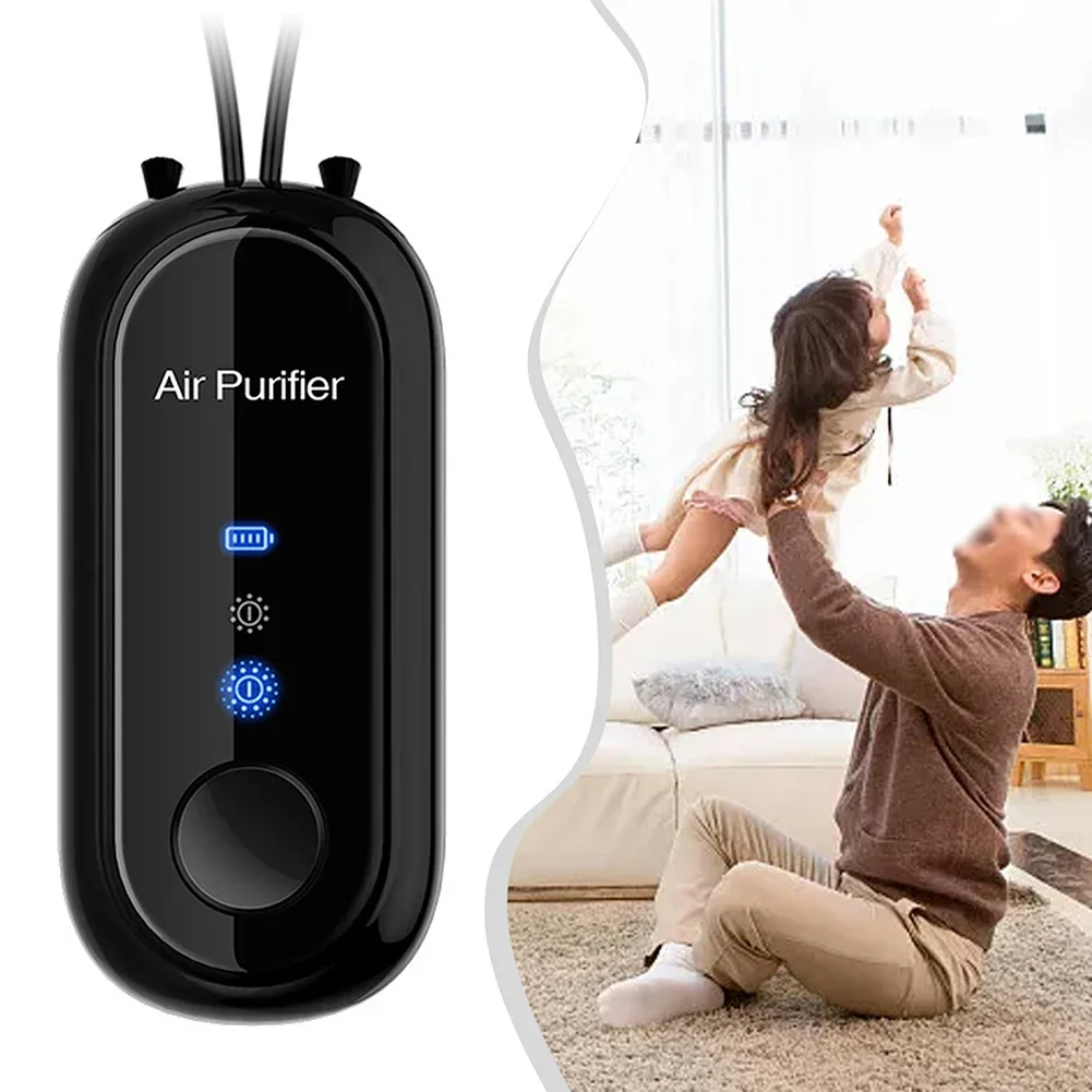 Tragbarer Negativ-Ionen-Mini-Luftreiniger, frischer, hängende Negativ-Ionen, reinigt die Luft, 780 mAh, praktisch, reinigt die Luft überall – Detail 16
