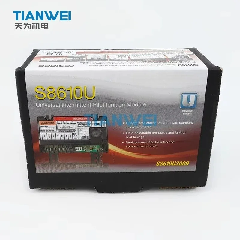 Universal S8610U3009 Intermittent Pilot Ignition Module for Home Appliance Repair Resideo Hot Selling New Stock Inquiry