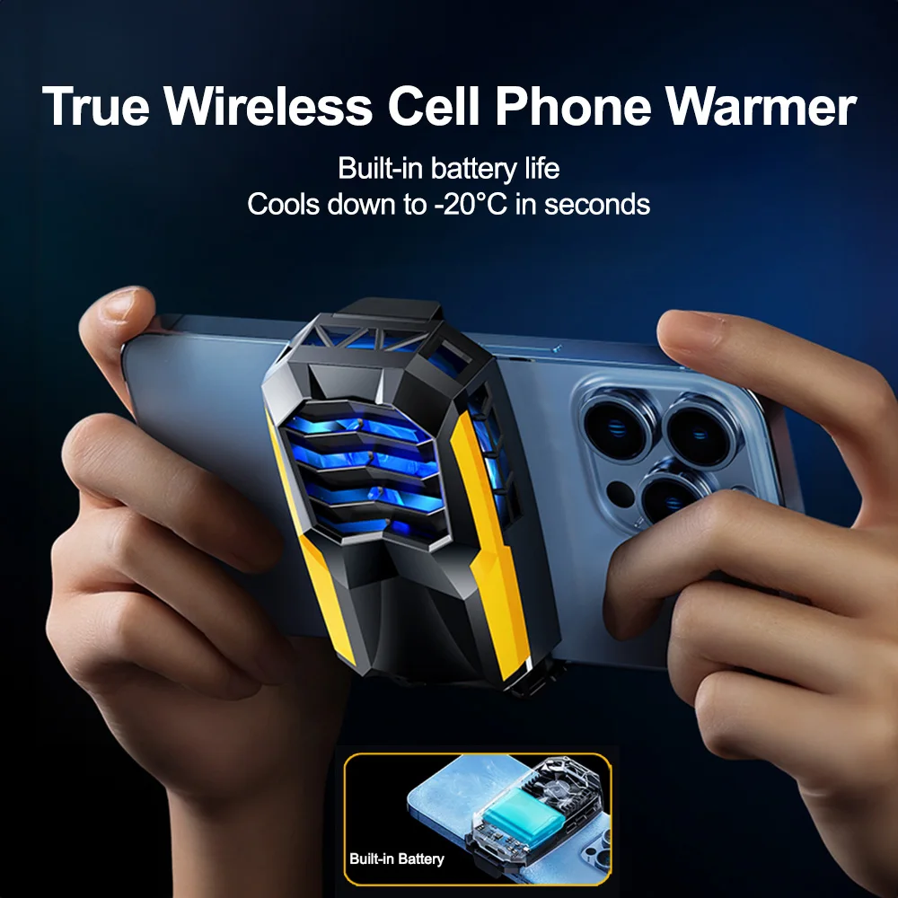 

New Mobile Phone Radiator for Mobile Phone Phablet Fan Semiconductor Mobile Phone Cooler Gaming Cooler Mobile Phone