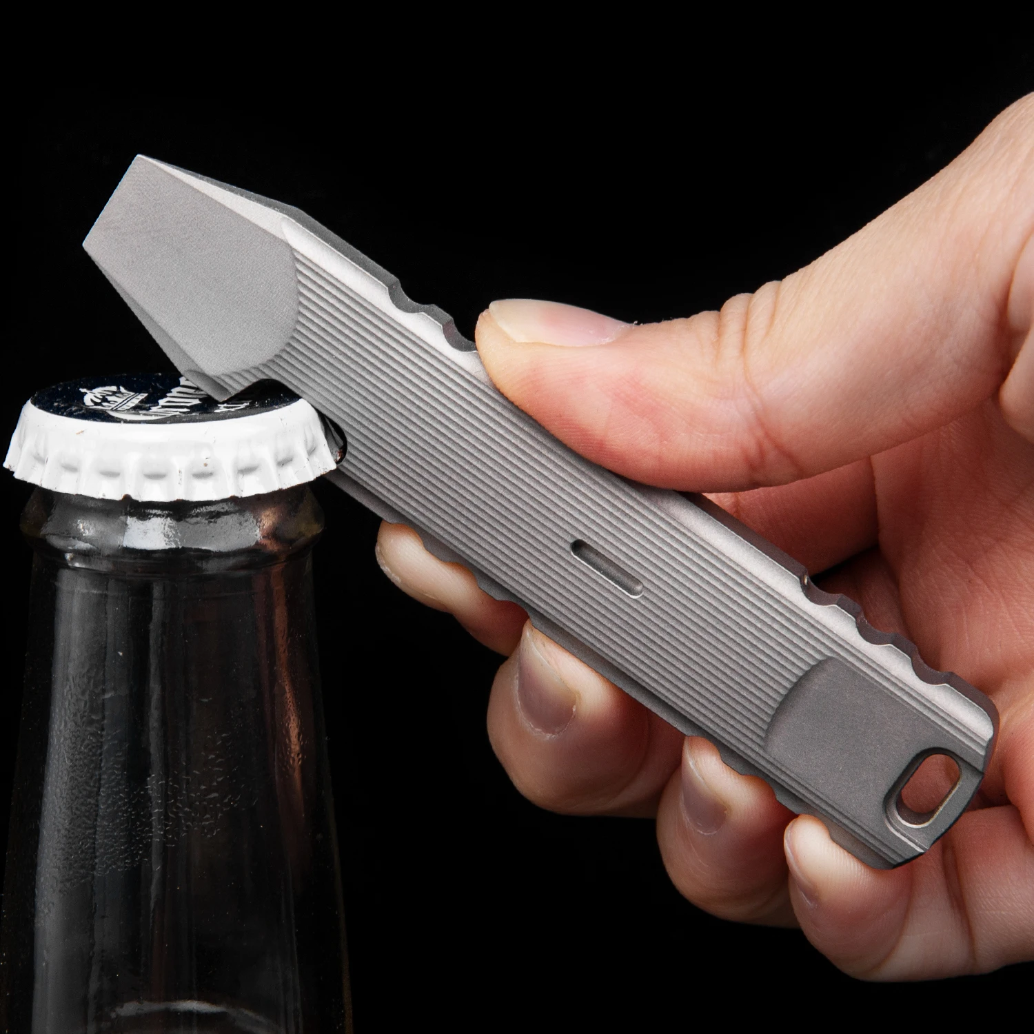 Titanium Alloy Crowbar Bottle Opener Nail Pryer Outdoor Multifunctional Pocket Tool Essential For Travel Camping EDC New