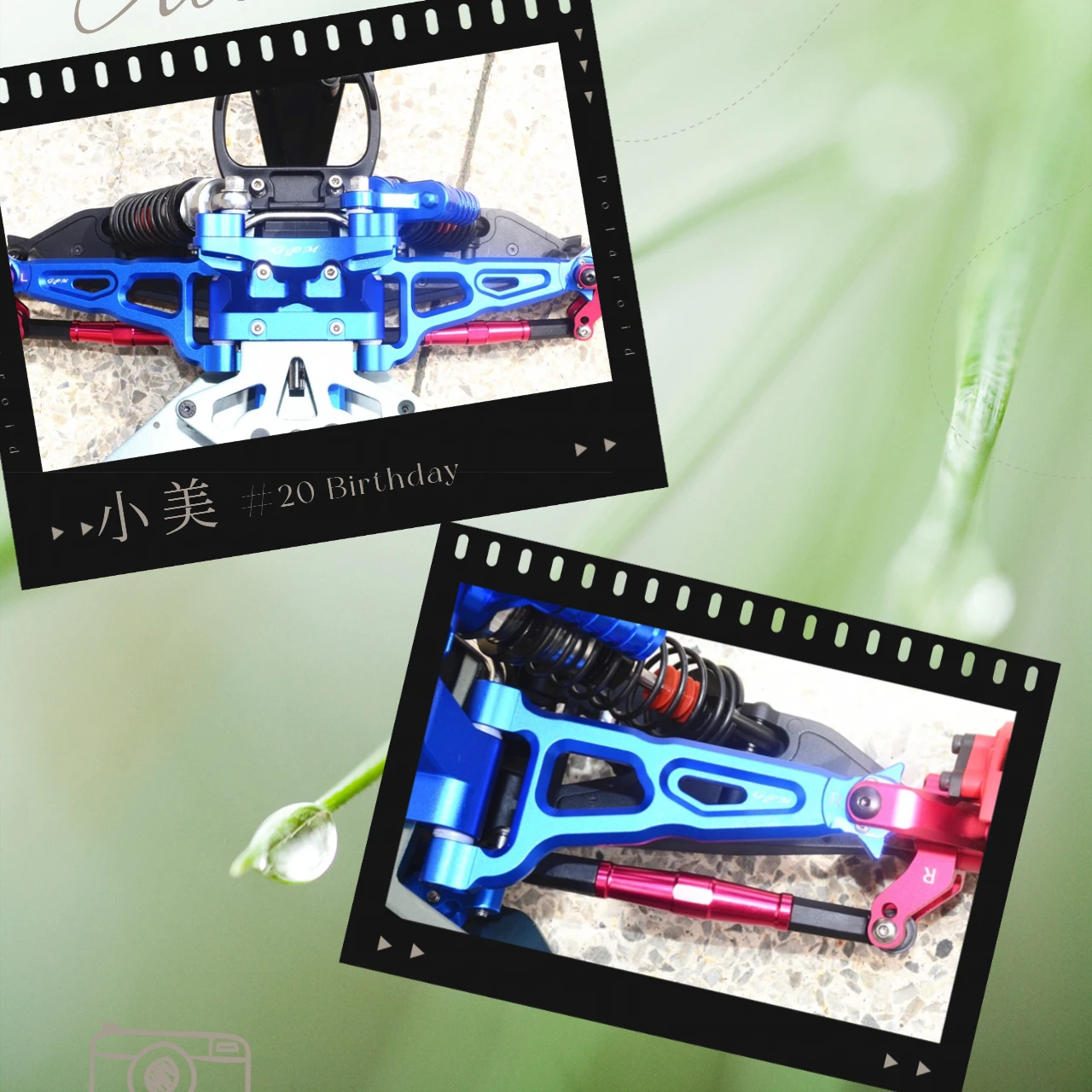 

Алюминиевый передний верхний рычаг подвески GPM для LOSI 1/6 Super Baja Rey, номер детали LOS254037