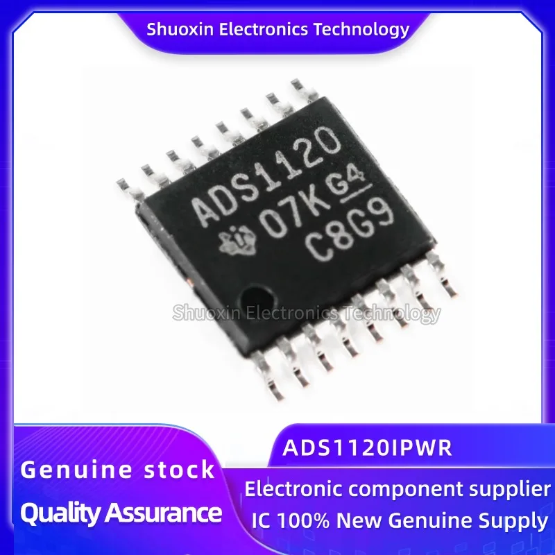 

10 Pieces/Batch Ads1120Ipwr Tssop-16 16-Bit Analog-To-Digital Converter Chip 100% Brand New
