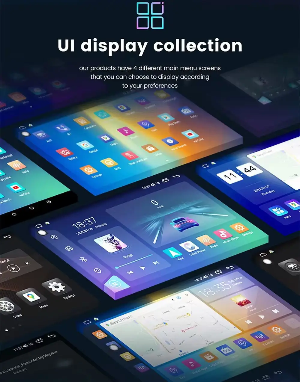 لتويوتا كامري XV40 أوريون 2007 - 2011 أندرويد 15 2K 4G واي فاي Carplay رئيس وحدة مشغل وسائط متعددة لتحديد المواقع والملاحة راديو ستيريو #5