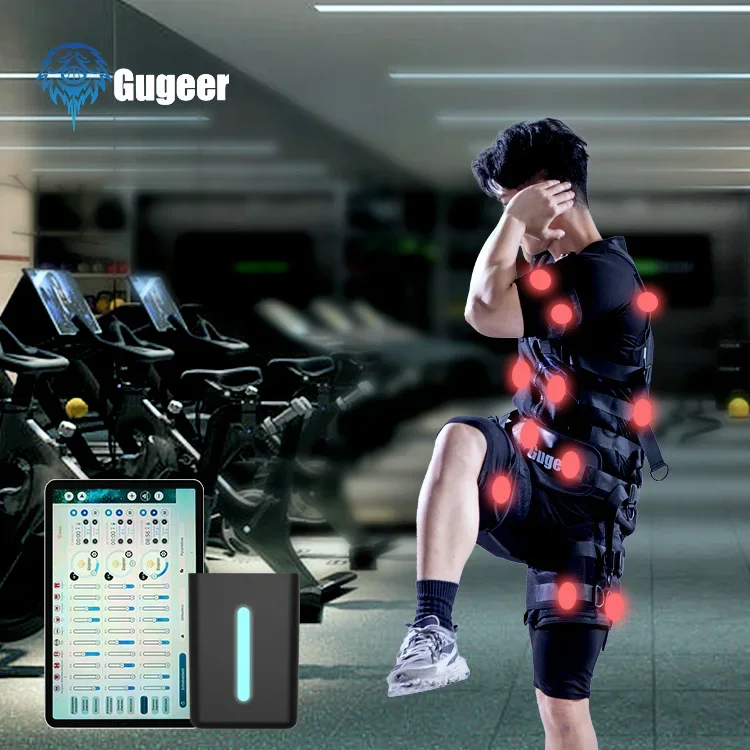 Treinamento sem fio EMS terno fitness treino EMS corpo moldar terno de treinamento