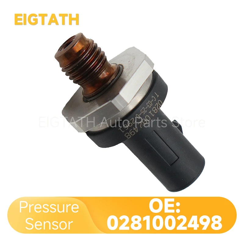 

0281002498 Fuel Rail High Pressure Sensor For Mercedes Benz W168 W202 C209 Sprinter Smart New A0041537528 057130758 Q0001459V002