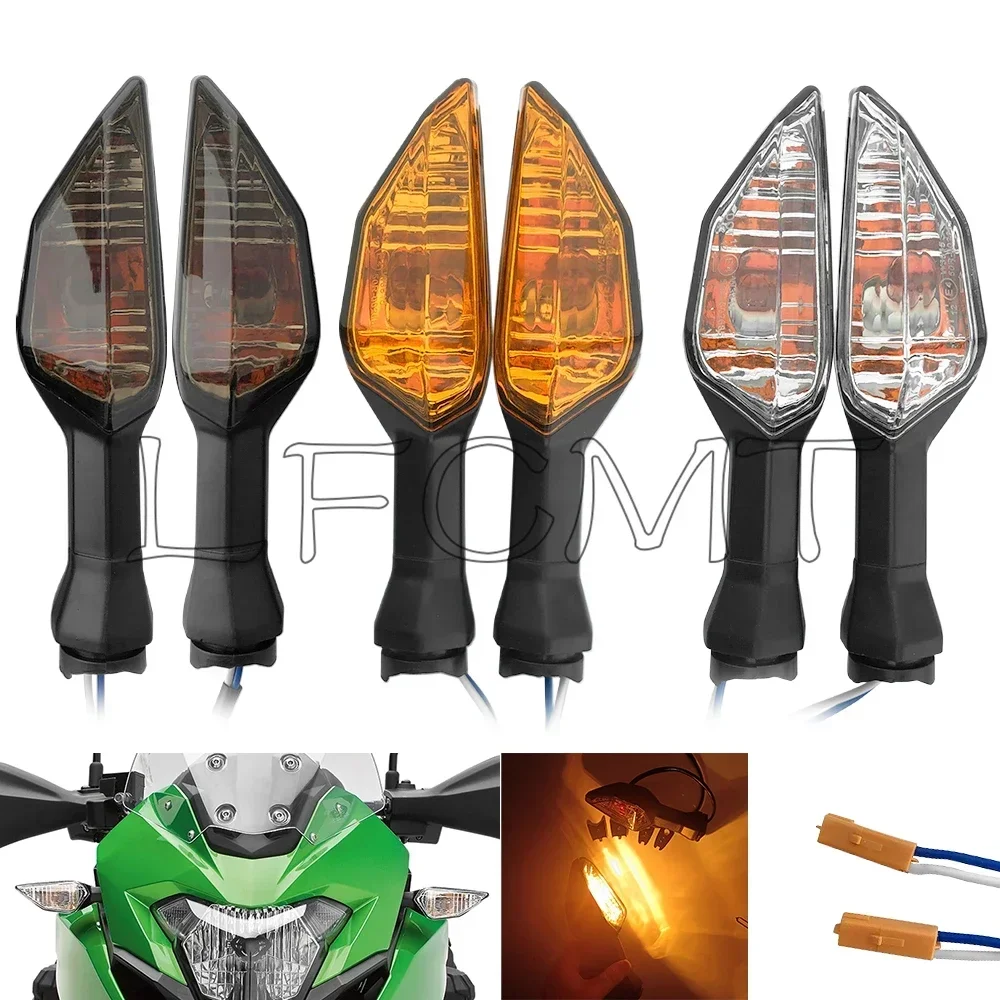 

Front Rear Turn Signal Light Indicator Flasher Fit For KAWASAKI Z250 Z300 Z400 Z650 Z750 Z800 Z900 Z1000 NINJA 125 Versys X300